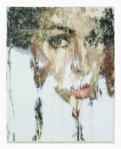 Amy, own technique on canvas, 30x24cm, 2016